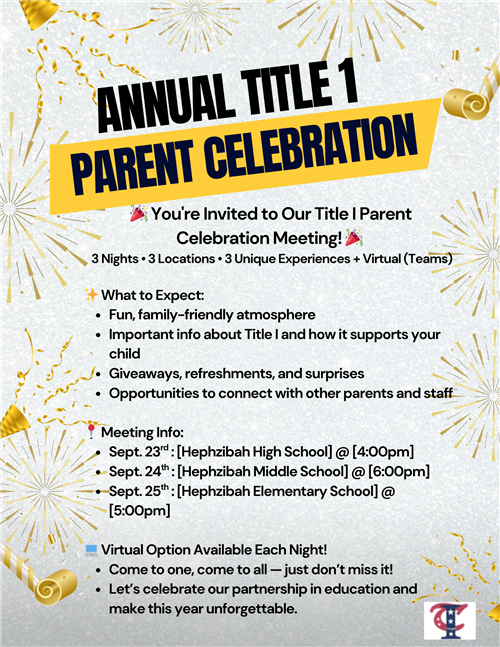Title 1 Meeting